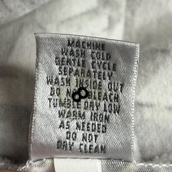 Zenergy By Chico’s Size 3 (US XL 16) Multicolor Abstract Crew Short-sleeve Top - Picture 9 of 14